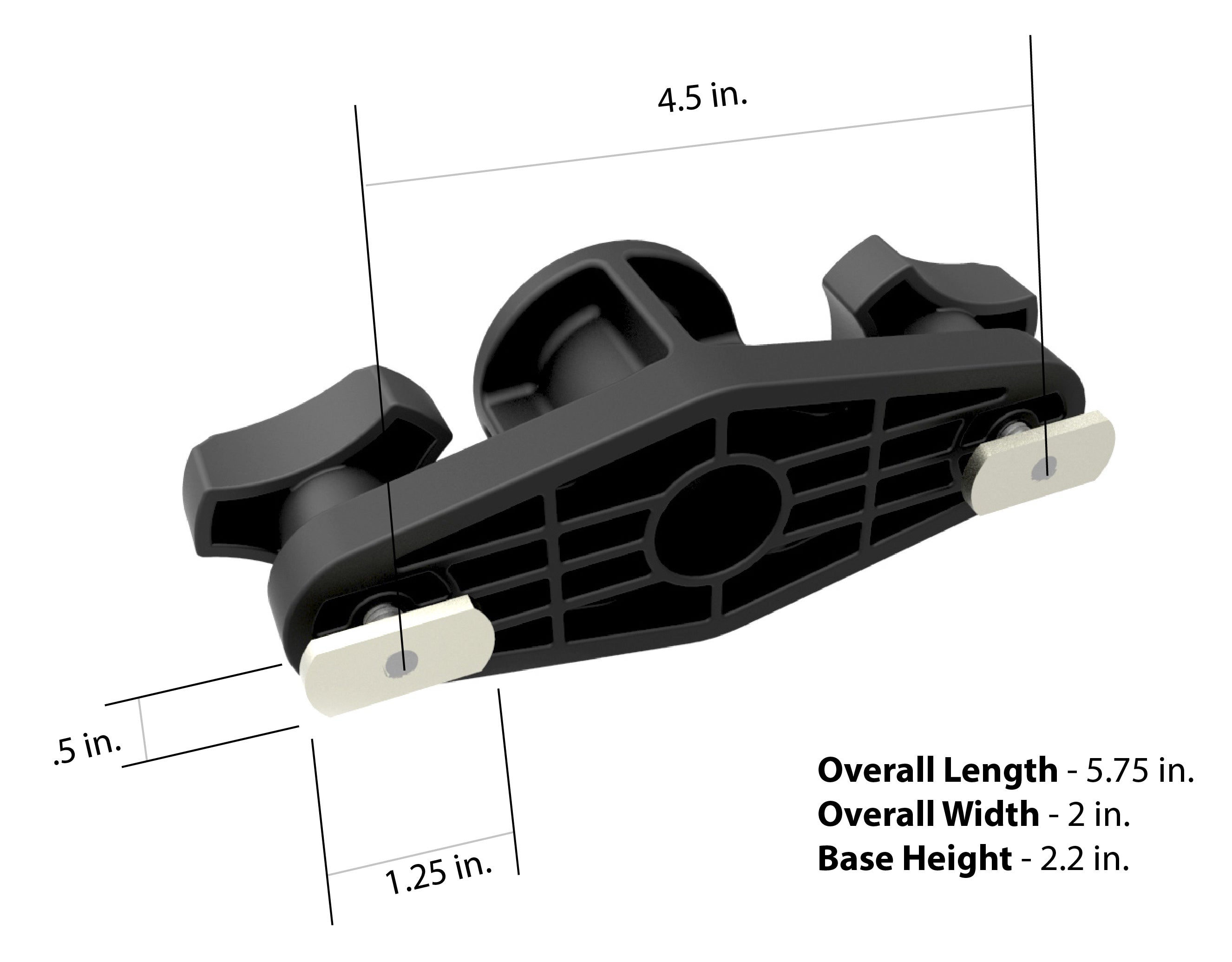 QR-2 with Kayak Rail Mount