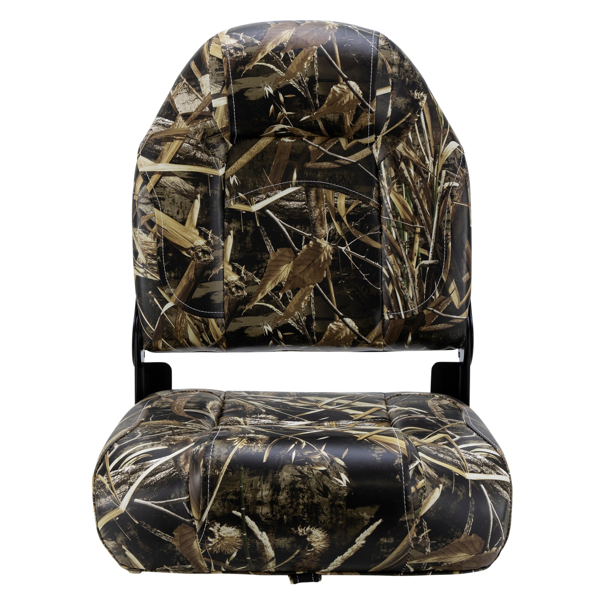 Camo High Back Folding Boat Seats