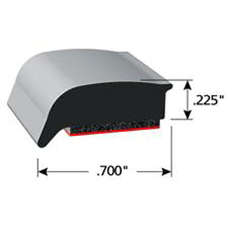 butt style carpet edge trim