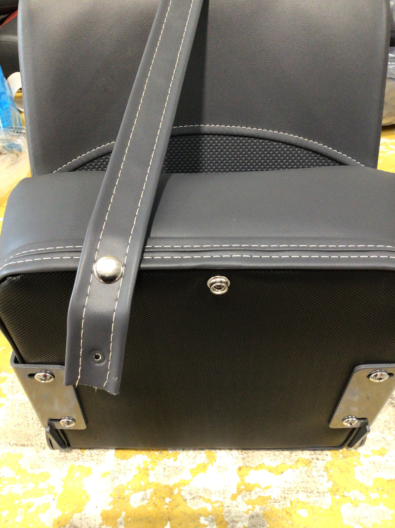 CLEARANCE ITEM CL-A433 | 12" Hinge Mounted Boat Seats | CS12-400