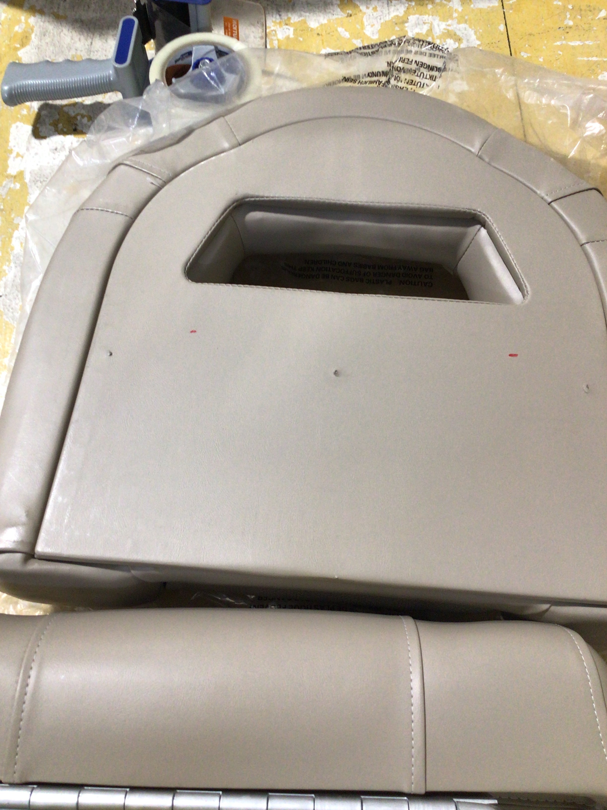 CLEARANCE ITEM CL-556 & CL-A149 | 4 Piece Compact Bass Boat Seats (Set of 2) | N100-2-403