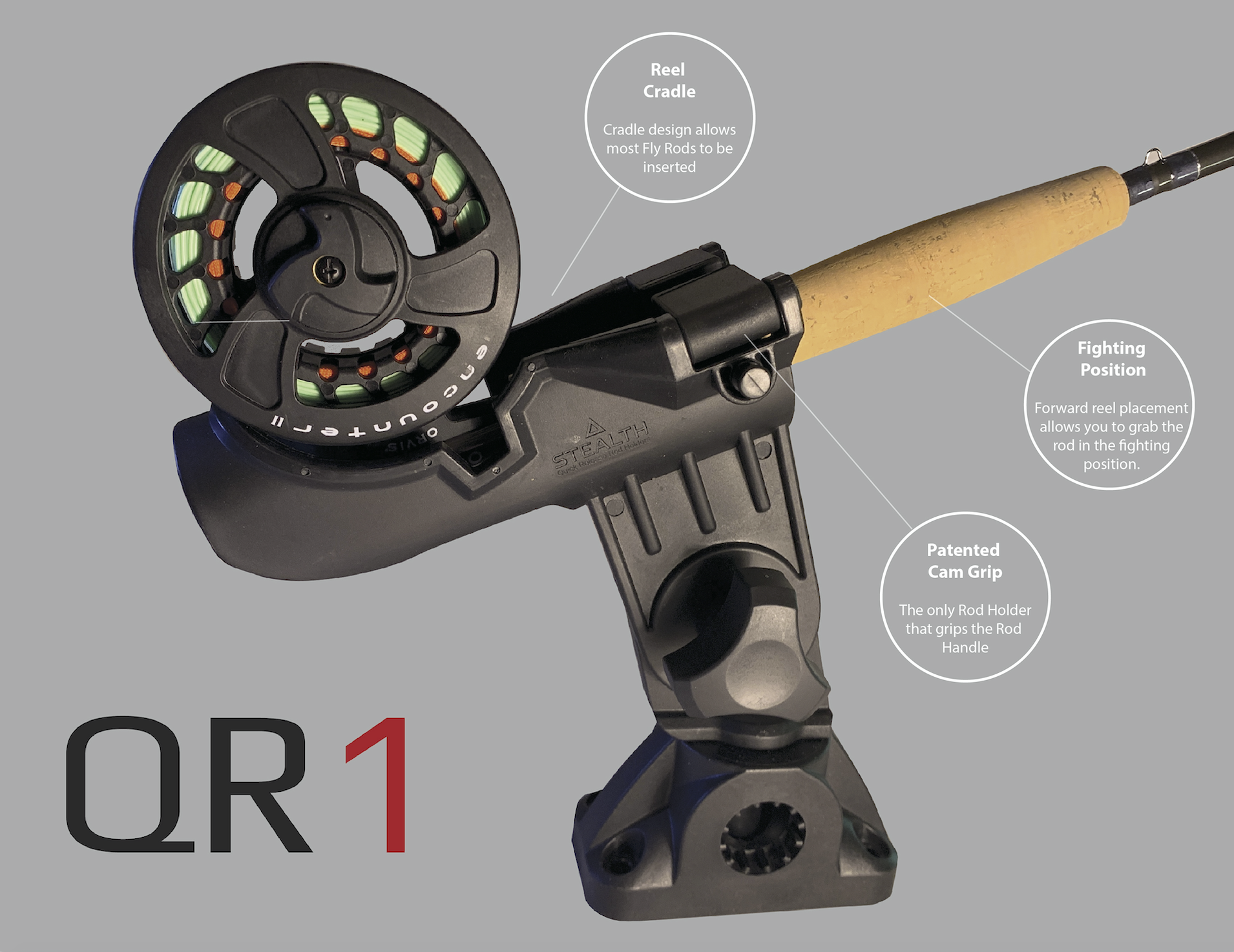 QR-1 with Multi-Mount Base