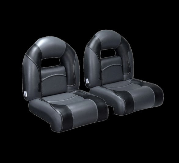CLEARANCE ITEM CL-A57 | 4 Piece Compact Bass Boat Seats (Set of 2) | N100-2-404