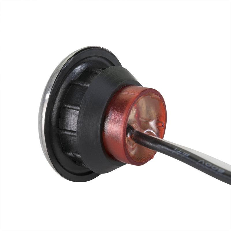 .8 Marker Light Red/Red (w/ Connector)