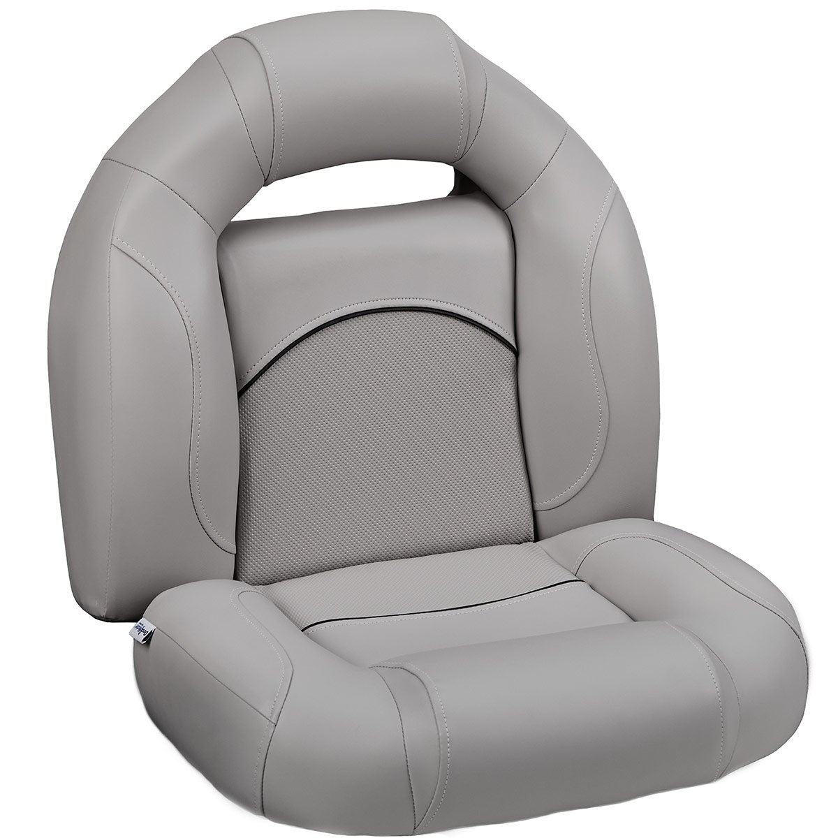 DeckMate Bass Boat Seat Buckets Detail #color_gray