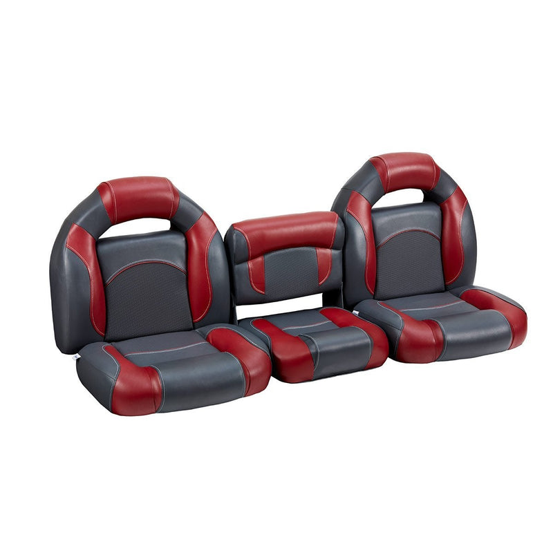 DeckMate Bass Boat Bench Seat Set with Center Seat