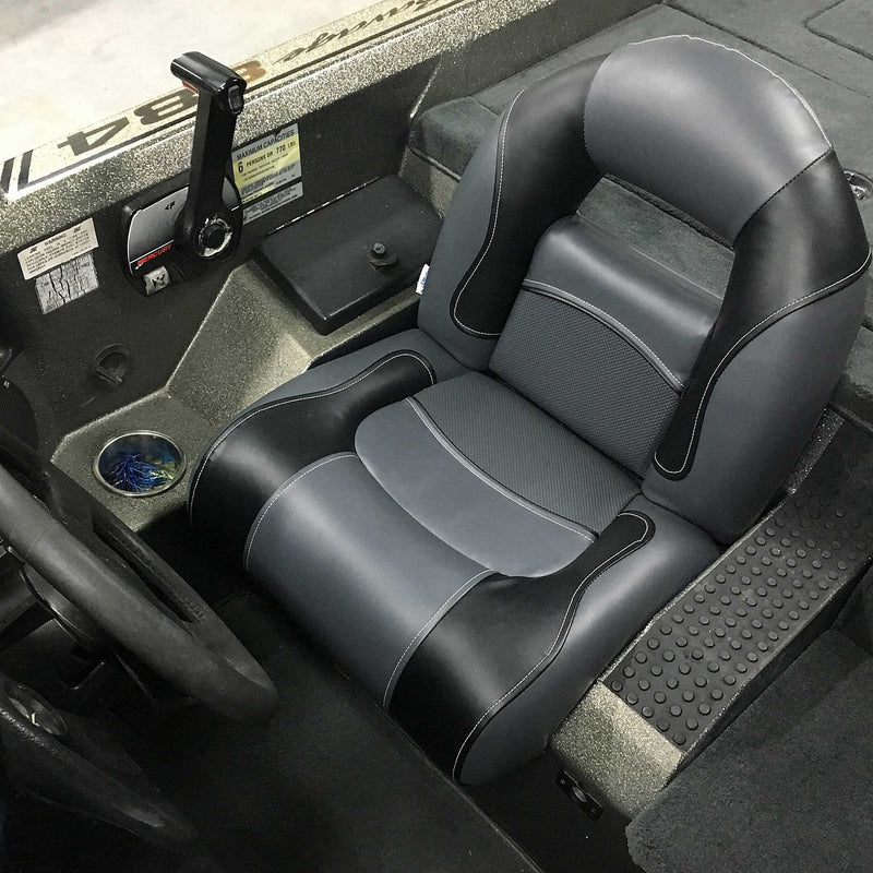 4 PIECE COMPACT BASS BOAT SEATS (SET OF 2)